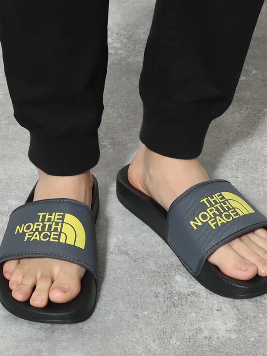 The North Face Men\'s Black Neon Camp III Slip-On Casual Slide Sandal Size 11 main image 4